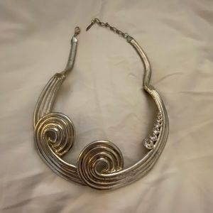 Vintage silver choker
